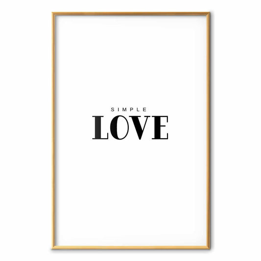 Poster - Simple Love