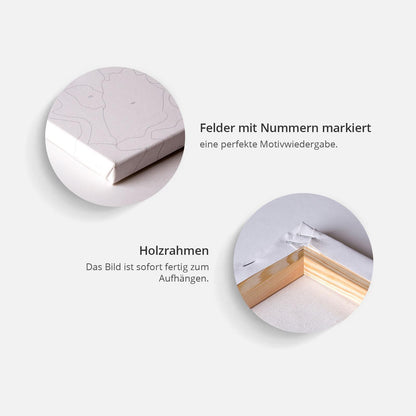 Malen nach Zahlen - Wooden Home