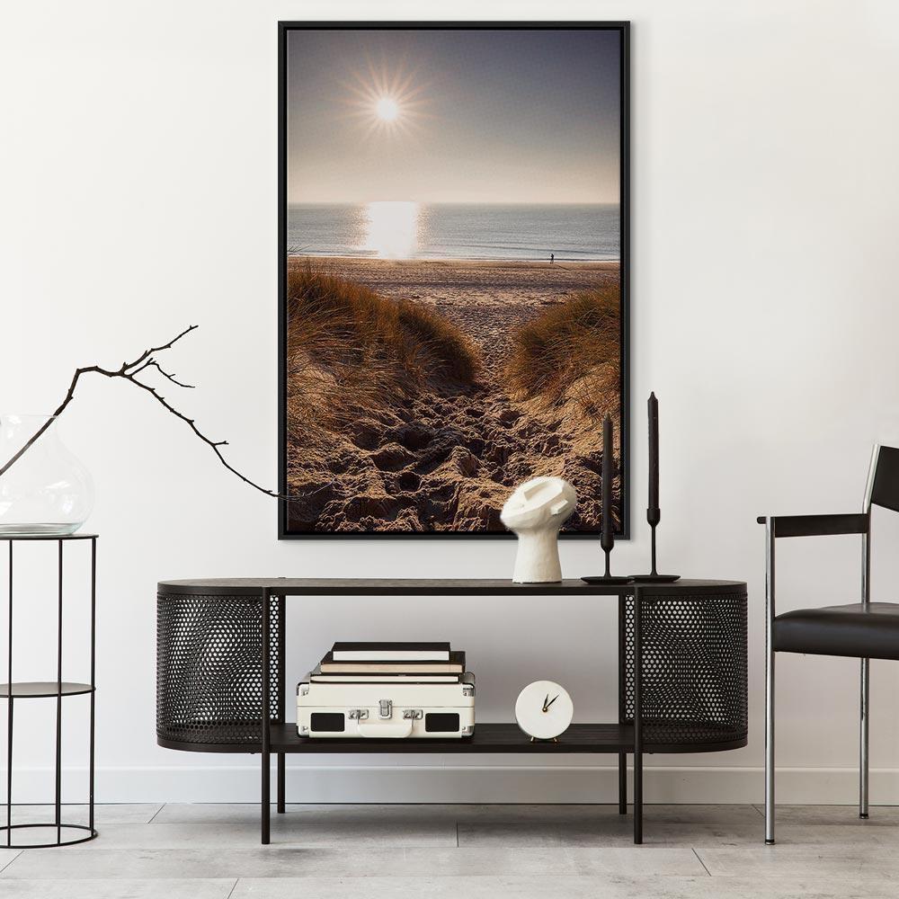 Leinwandbild - Honey Memory (1 Part) Vertical