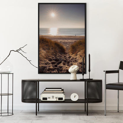 Leinwandbild - Honey Memory (1 Part) Vertical