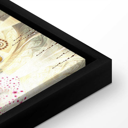 Leinwandbild Lebensbaum Bunt – Symbolische Wandkunst