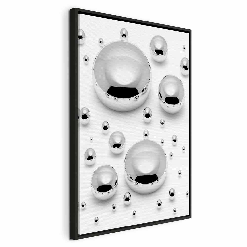 Leinwandbild - Enchanted in the Frost (1 Part) Vertical