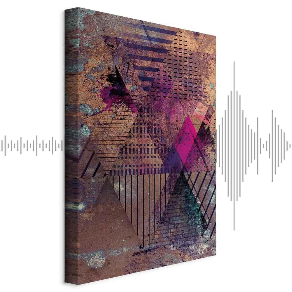 Leinwandbild - Honey Abstraction (1 Part) Vertical