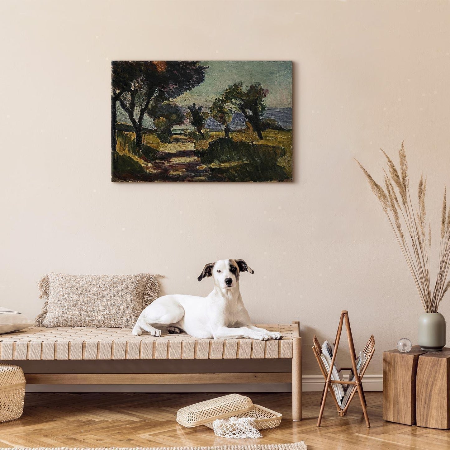 Leinwandbild - Henri Matisse – Corsican Landscape with Olive Trees