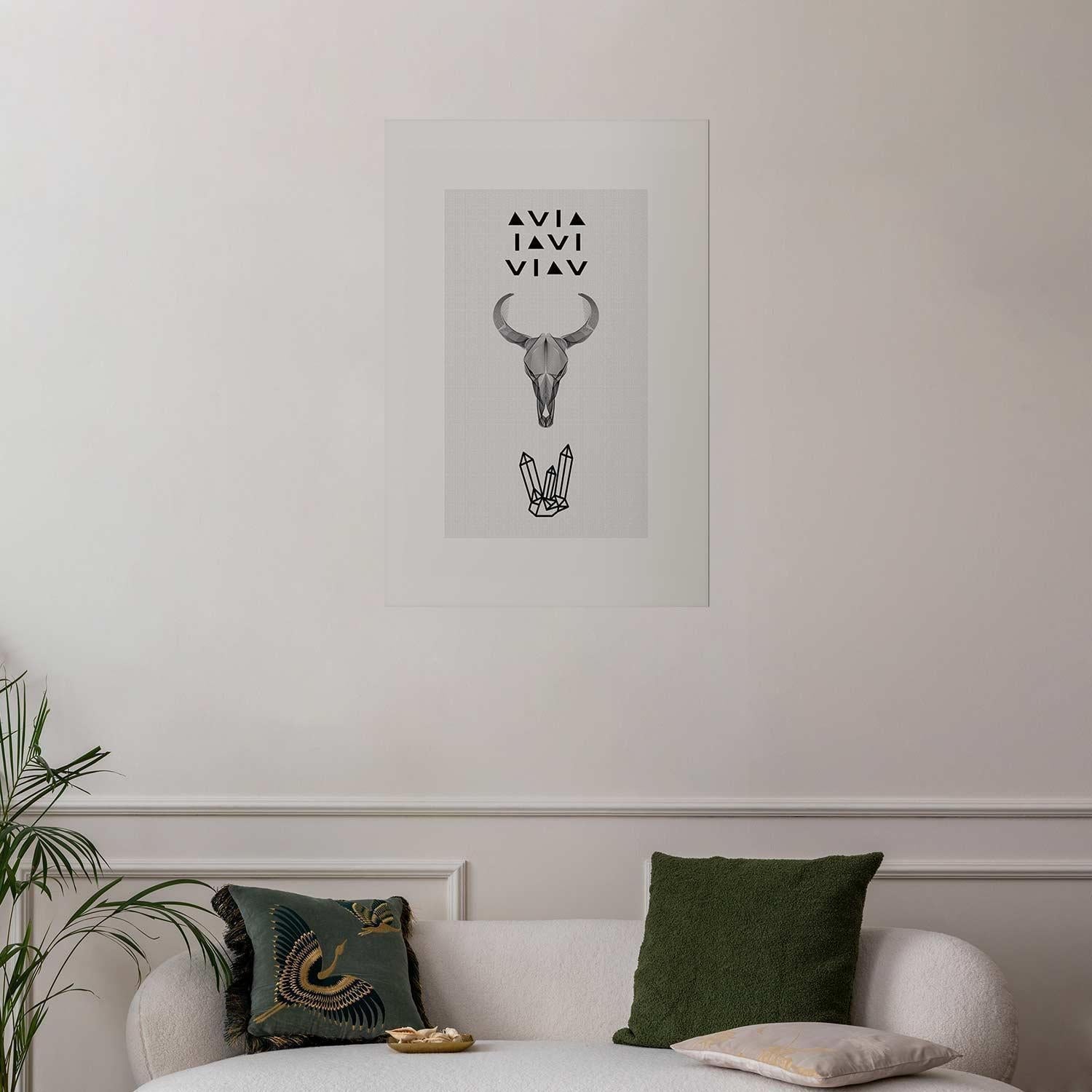 Poster - Animal Skull Artgeist