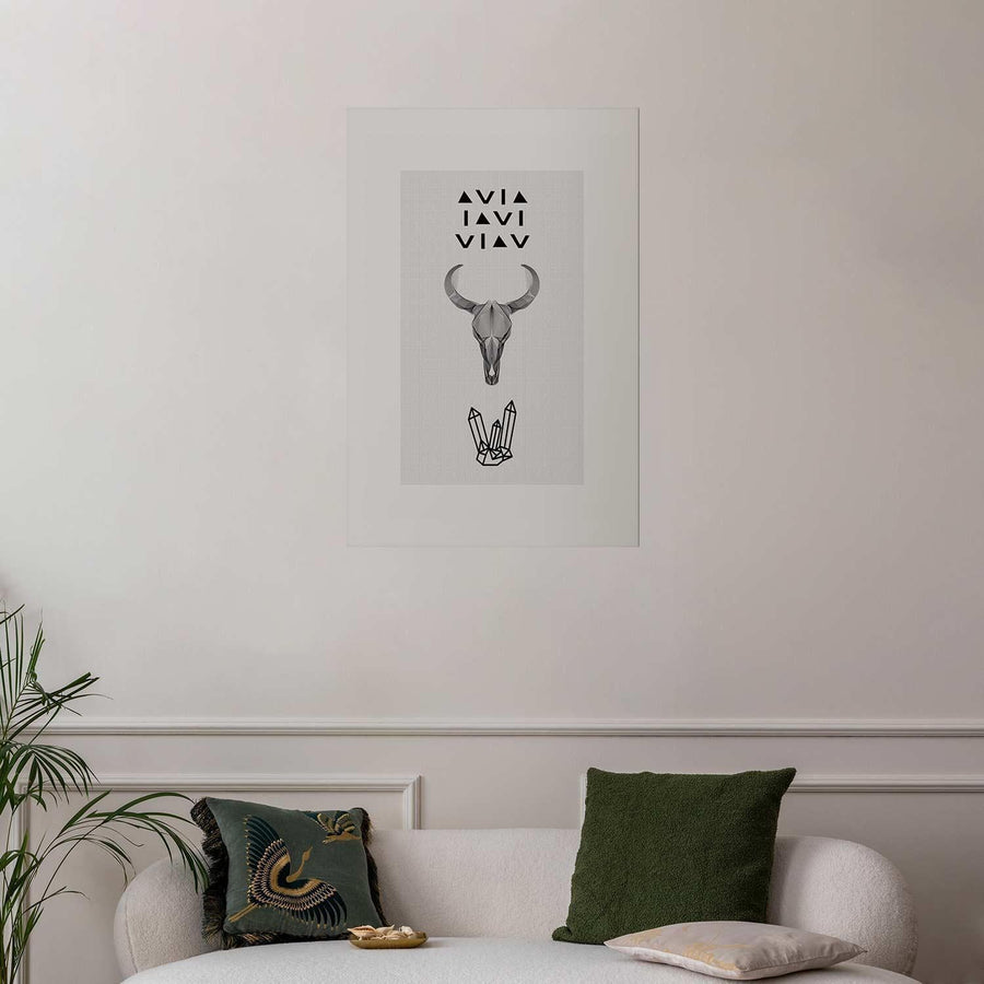 Poster - Animal Skull Artgeist