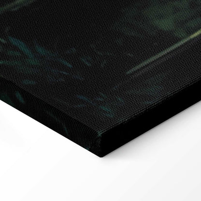 Leinwandbild - Starry night - a contemporary version of Van Gogh's night sky