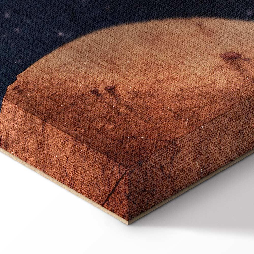 Leinwandbild - Into the Unknown by Rocket (1 Part) Vertical