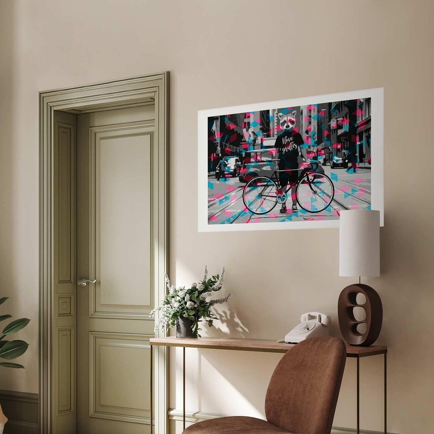 Poster - I Love Giraffes Artgeist