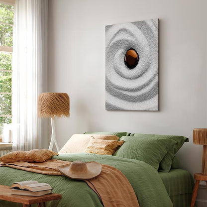 Leinwandbild - Karesansui (1 Part) Vertical