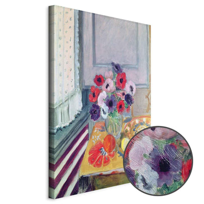 Leinwandbild - Henri Matisse – Still Life with Anemones
