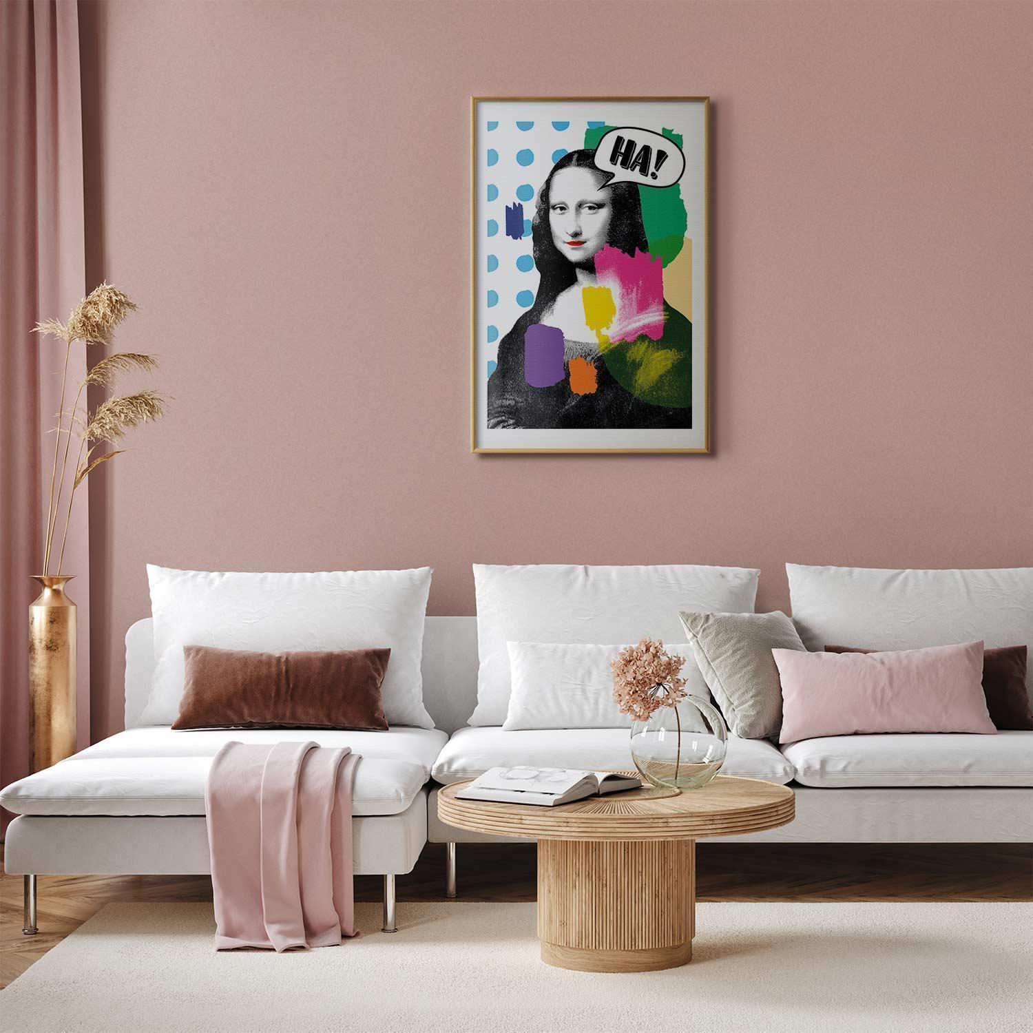 Poster - Mona Lisa Pop-Art Artgeist