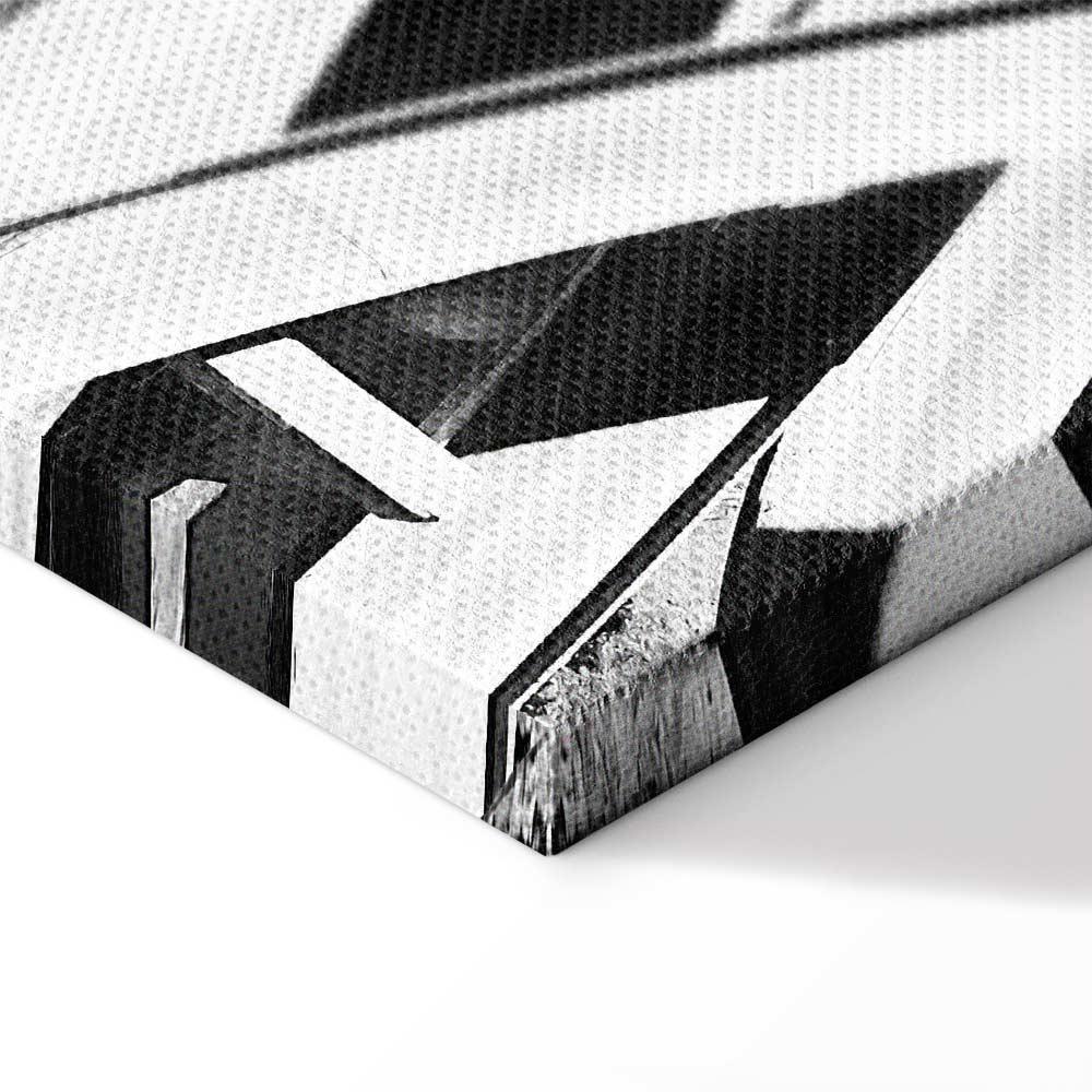 Leinwandbild - City Geometry (1 Part) Vertical