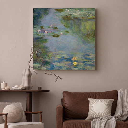 Leinwandbild - Nymphéas (Claude Monet) Artgeist