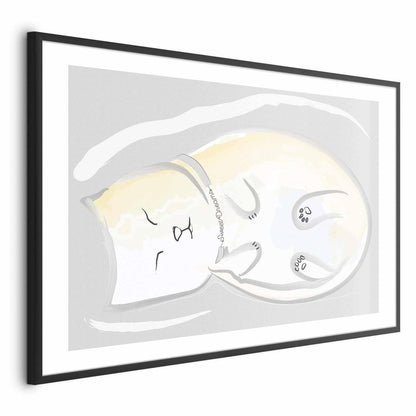 Poster - Sleeping Kitten Artgeist