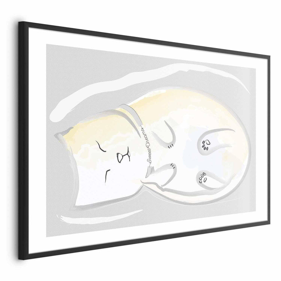 Poster - Sleeping Kitten Artgeist