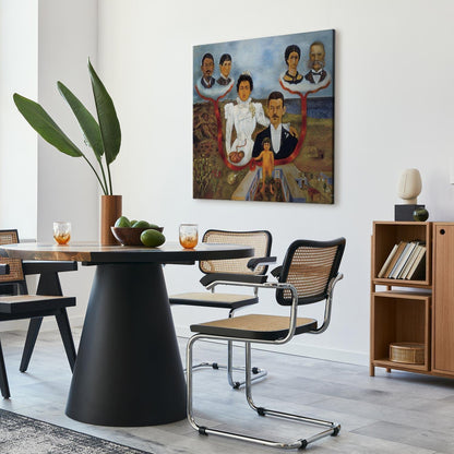 Leinwandbild - Frida Kahlo – My Grandparents, My Parents and I