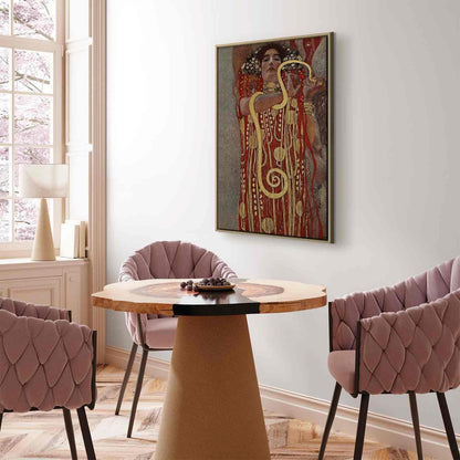 Leinwandbild - Gustav Klimt – Medicine (Hygiea)