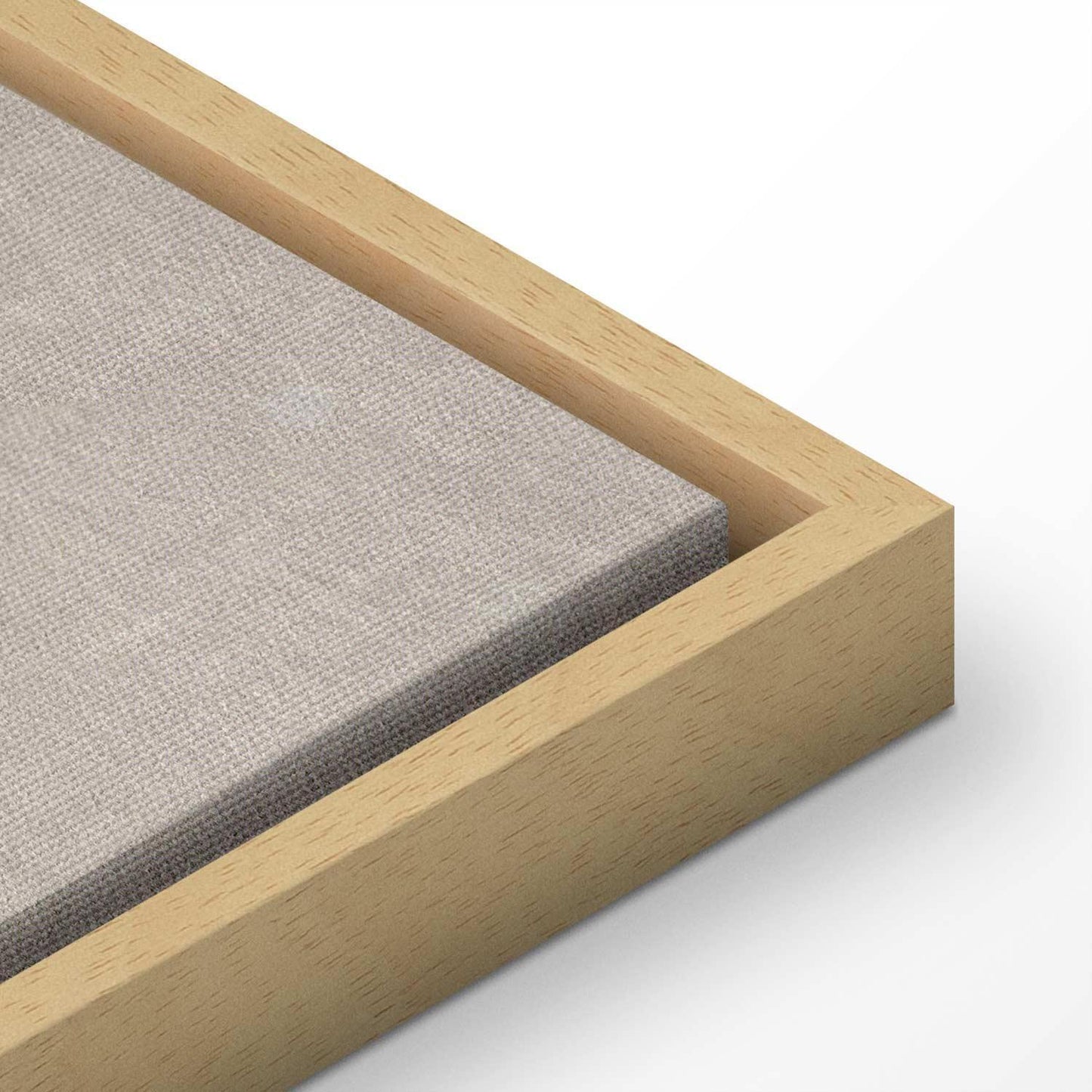 Leinwandbild - Rainy June - Colorful Rainbow Emerging from Clouds on a Bright Background