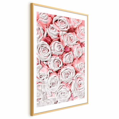 Poster - White Roses Artgeist