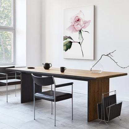 Leinwandbild - Lonely Rose (1 Part) Vertical