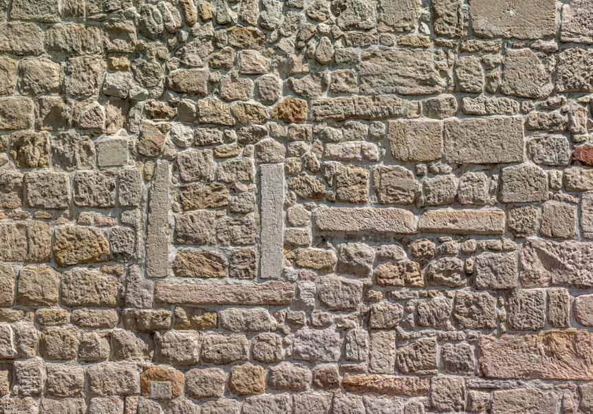 Fototapete - Wall From Stones Artgeist