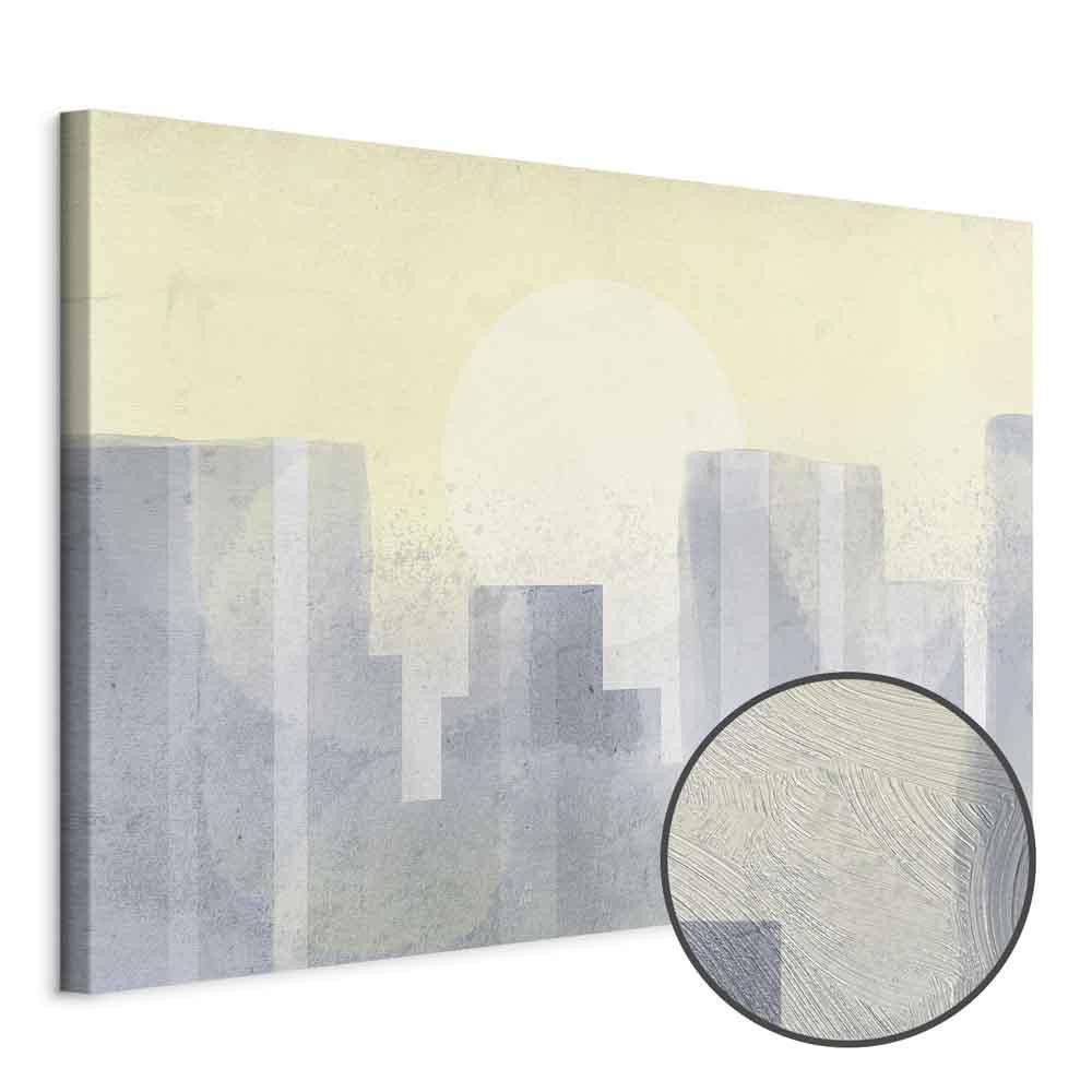 Leinwandbild - Modern City (1 Part) Wide - Third Variant