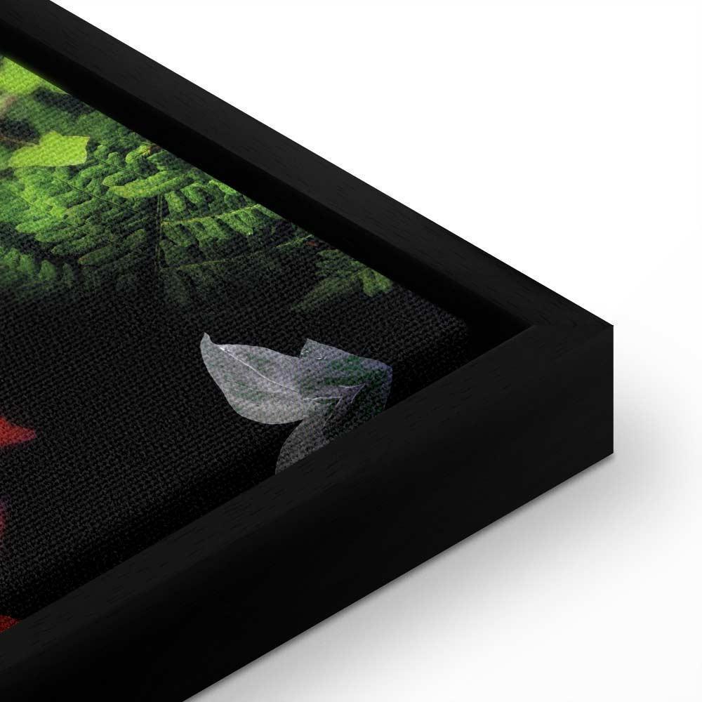 Leinwandbild - Floral Symphony (1 Part) Vertical