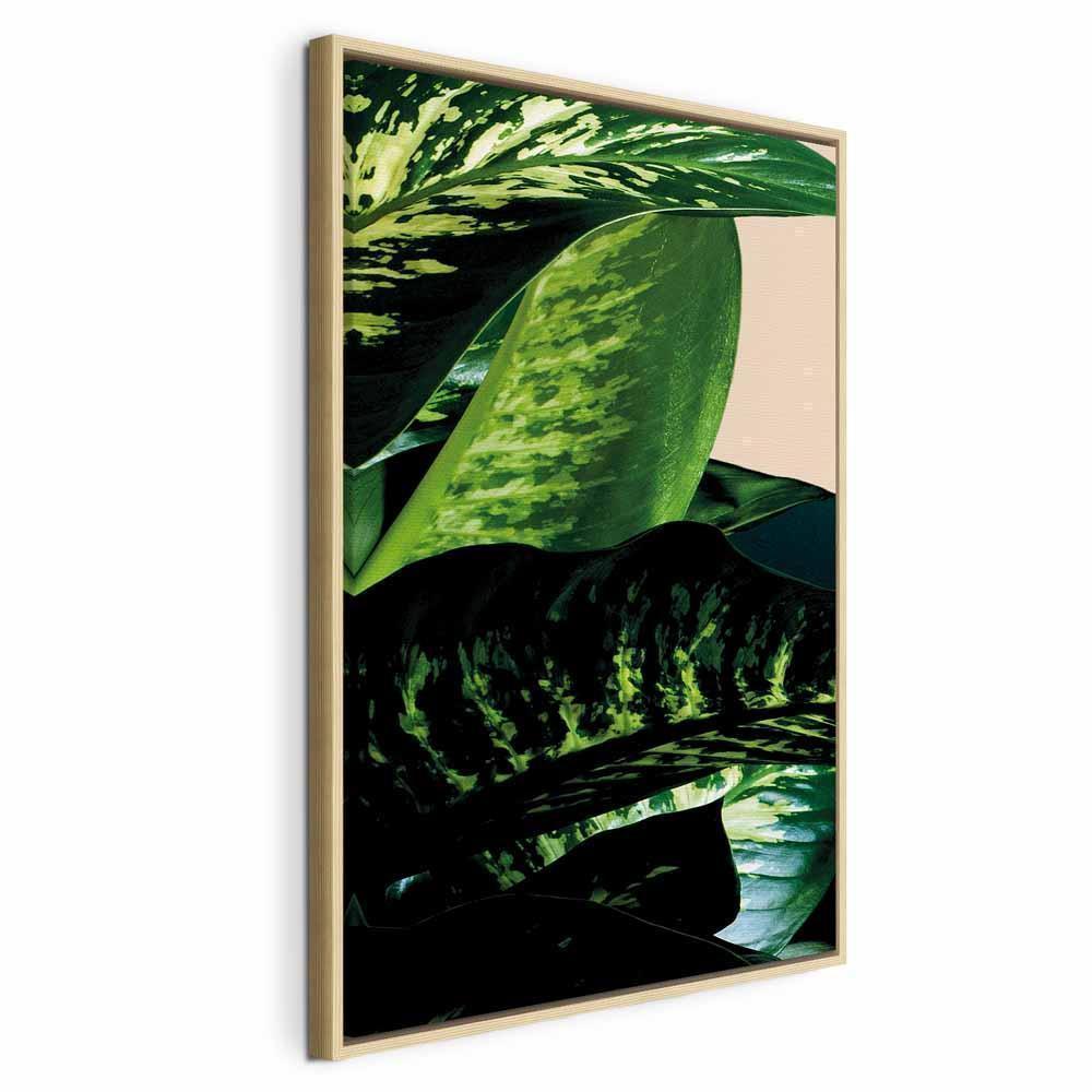 Leinwandbild - Dieffenbachia (1 Part) Vertical