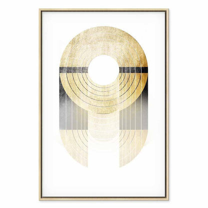 Leinwandbild - Gold Trophy (1 Part) Vertical