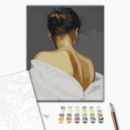 Malen nach Zahlen - Woman's Back