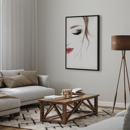 Leinwandbild - Delicate Beauty (1 Part) Vertical