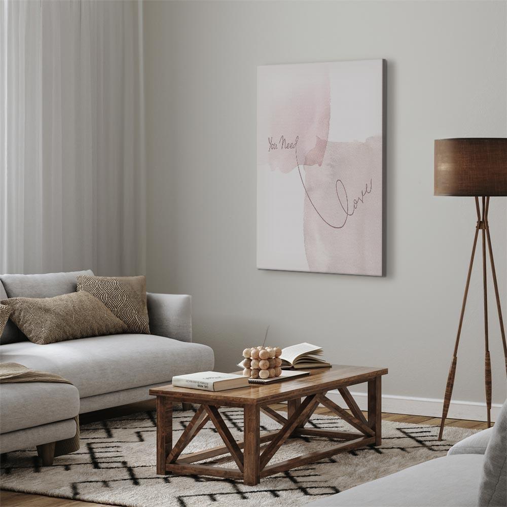 Leinwandbild - You Need Love (1 Part) Vertical