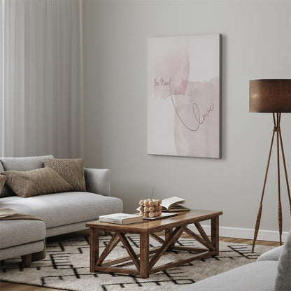 Leinwandbild - You Need Love (1 Part) Vertical