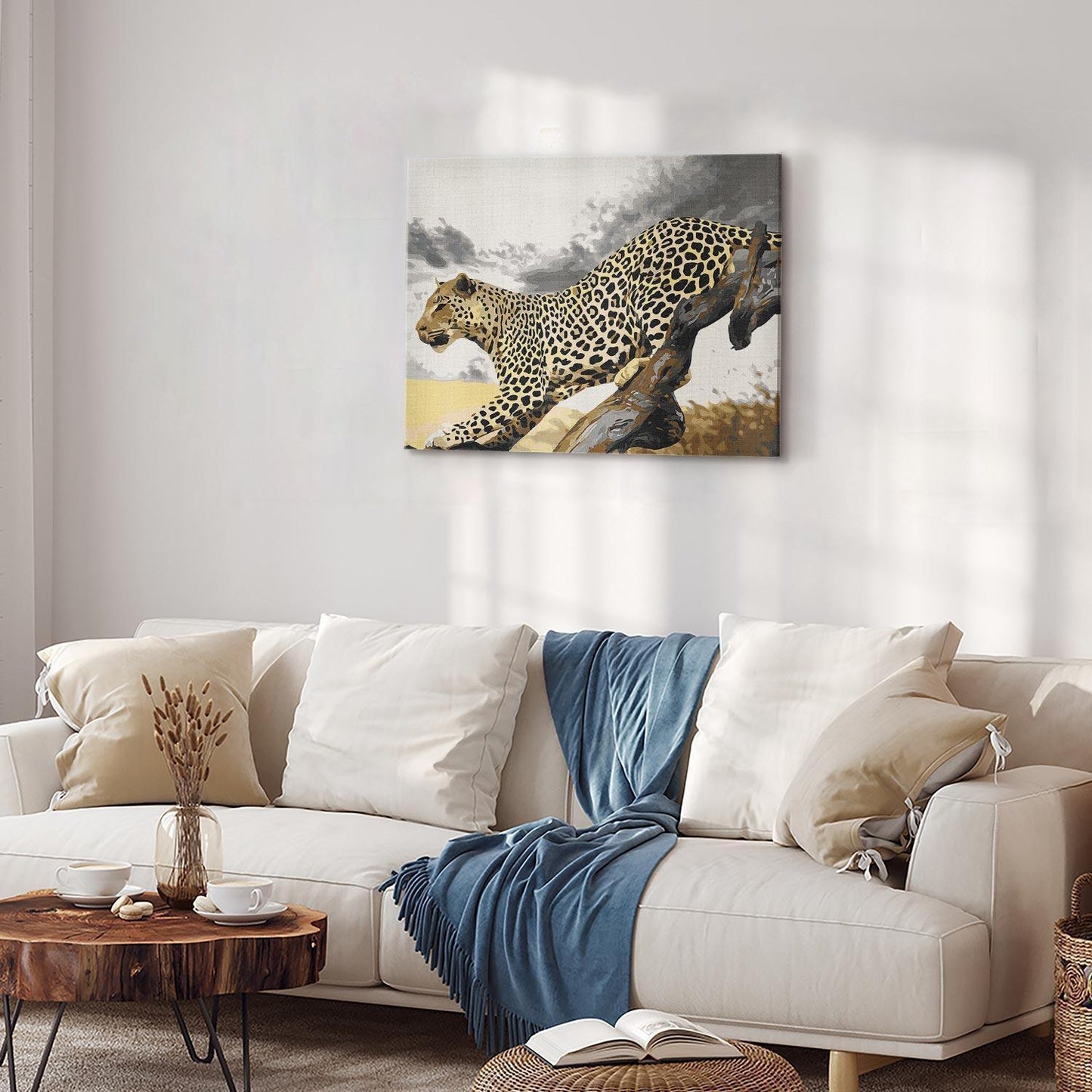 Malen nach Zahlen - Cheetah