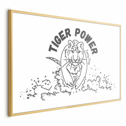 Poster - Tiger Power Artgeist
