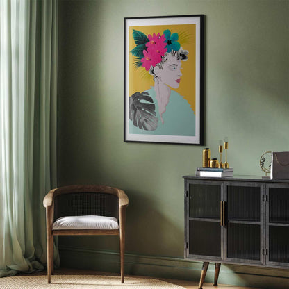 Poster - Flowers in the Hair