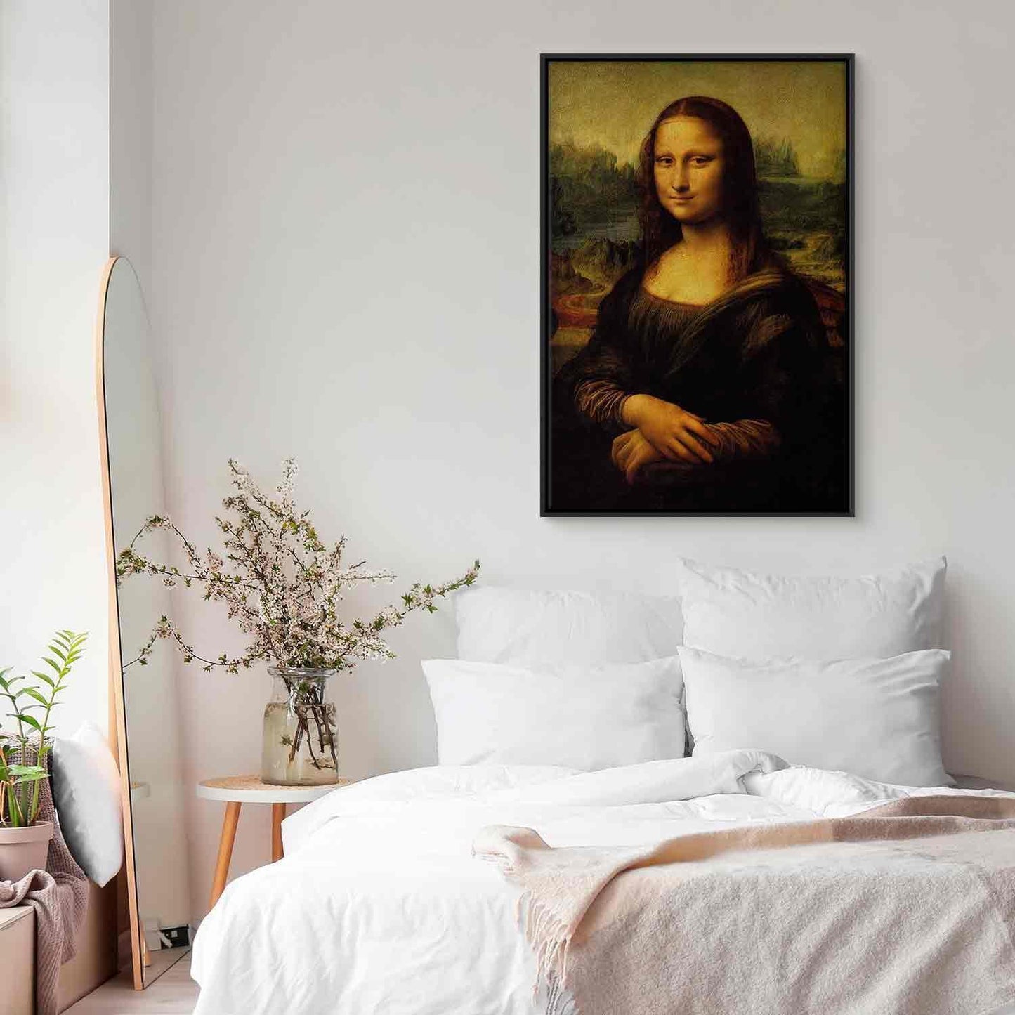 Leinwandbild - Leonardo da Vinci – Mona Lisa