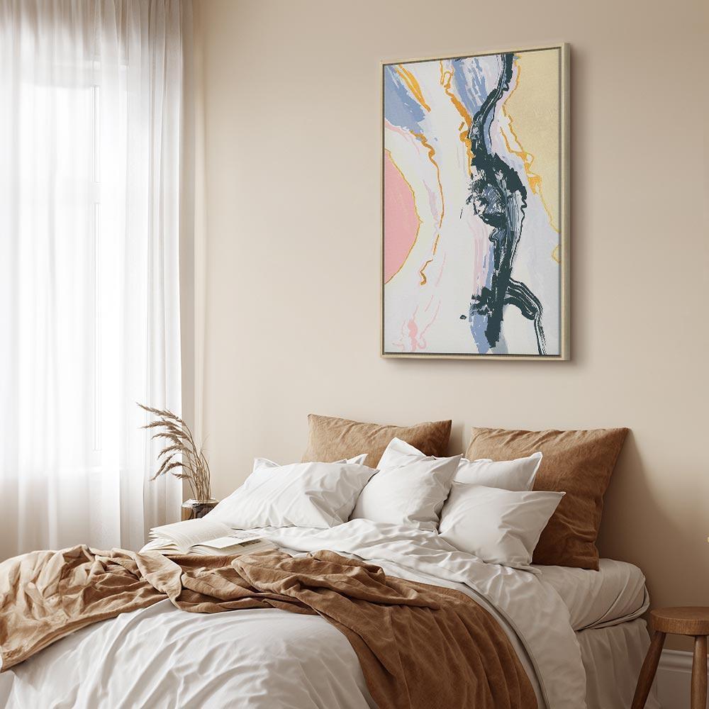 Leinwandbild - Troubling Thoughts (1 Part) Vertical