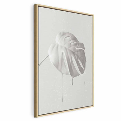 Leinwandbild - Bright Monstera (1 Part) Vertical