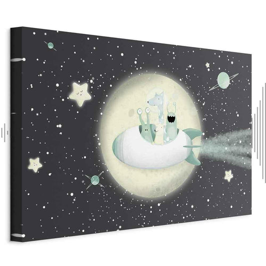 Leinwandbild - Rocket Crew (1 Part) Wide