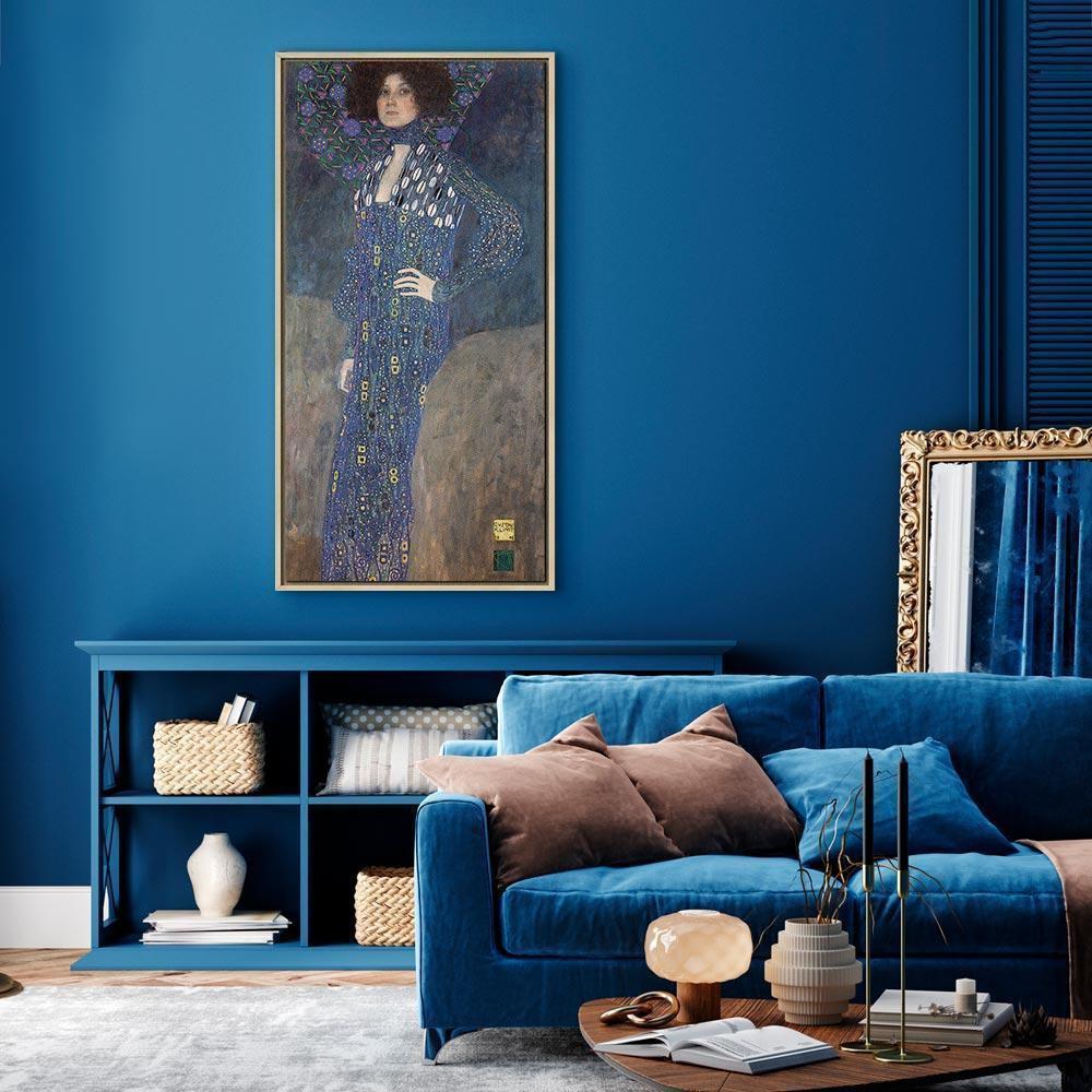 Leinwandbild - Gustav Klimt – Emilie Flöge
