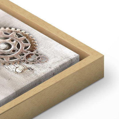 Leinwandbild - Steel Cranks (1 Part) Narrow