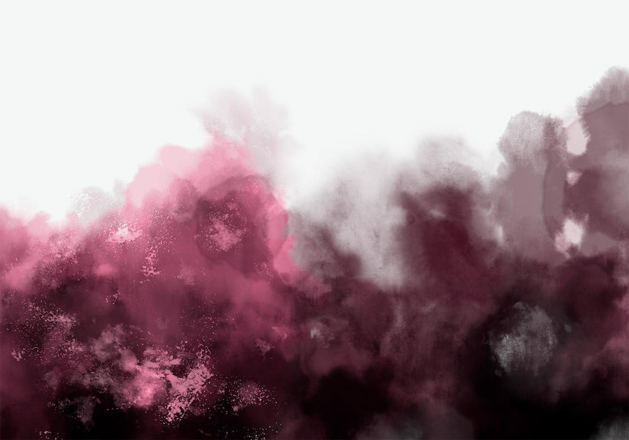 Fototapete - Watercolour Variation - Red Artgeist