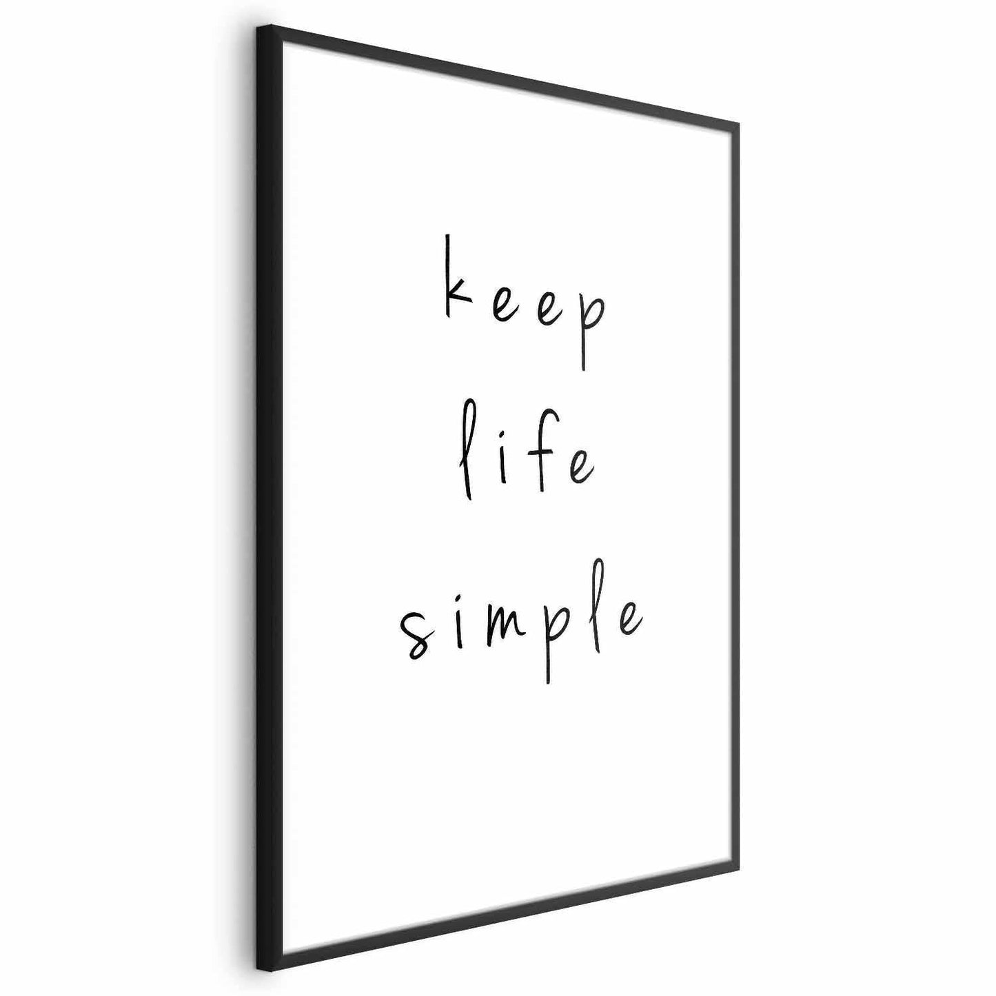 Poster - Keep Life Simple Artgeist