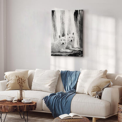 Leinwandbild - Forest Love (1 Part) Vertical