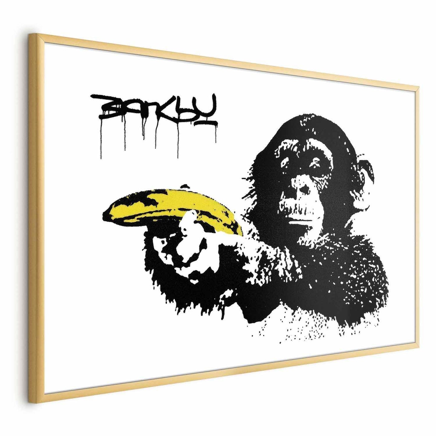 Poster - Banksy: Monkey with a Banana