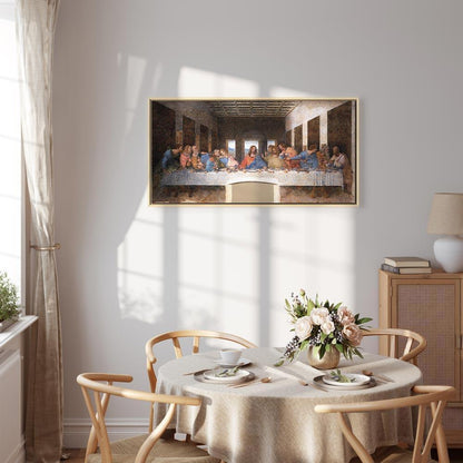 Leinwandbild - Leonardo da Vinci – Last Supper
