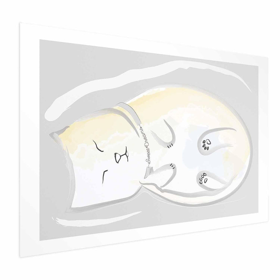 Poster - Sleeping Kitten Artgeist
