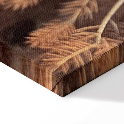 Leinwandbild - Golden Cone (1 Part) Vertical